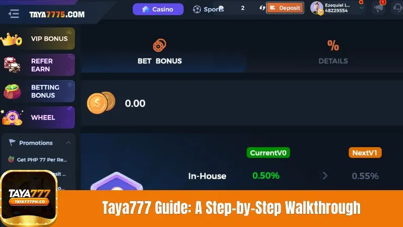 Taya777 Guide: A Step-by-Step Walkthrough