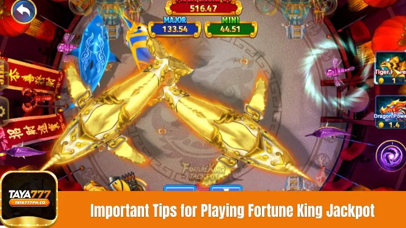 Important Tips for Playing Fortune King Jackpot