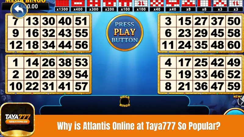 Why is Atlantis Online at Taya777 So Popular?