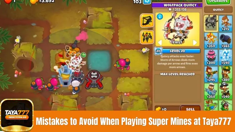 Mistakes to Avoid When Playing Super Mines at Taya777